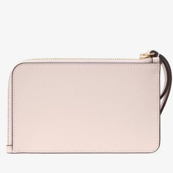 Kate Spade Lucy Heart Studs L-zip Wristlet - Picture 4 of 11